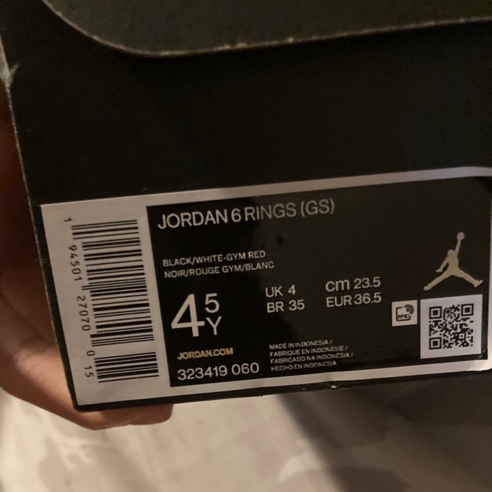 6 rings Jordans